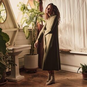 EUC Christy Dawn The Charlie Dress in Eucalyptus - size S